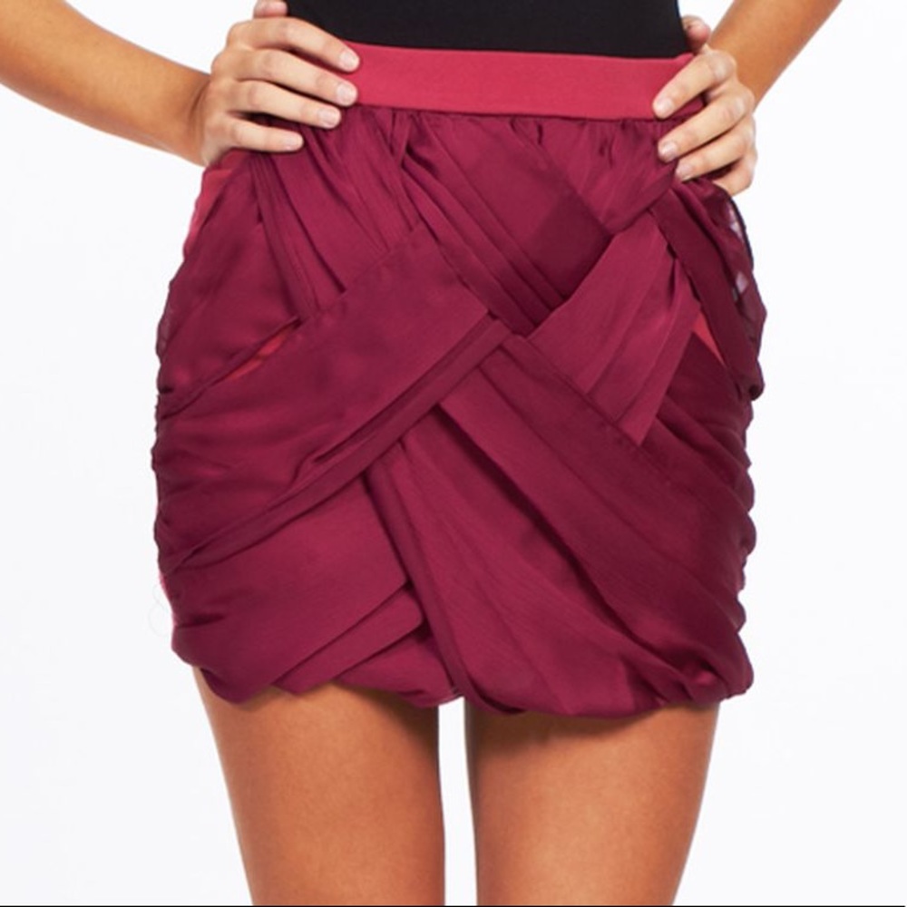 Ladakh Sahara pink mini skirt